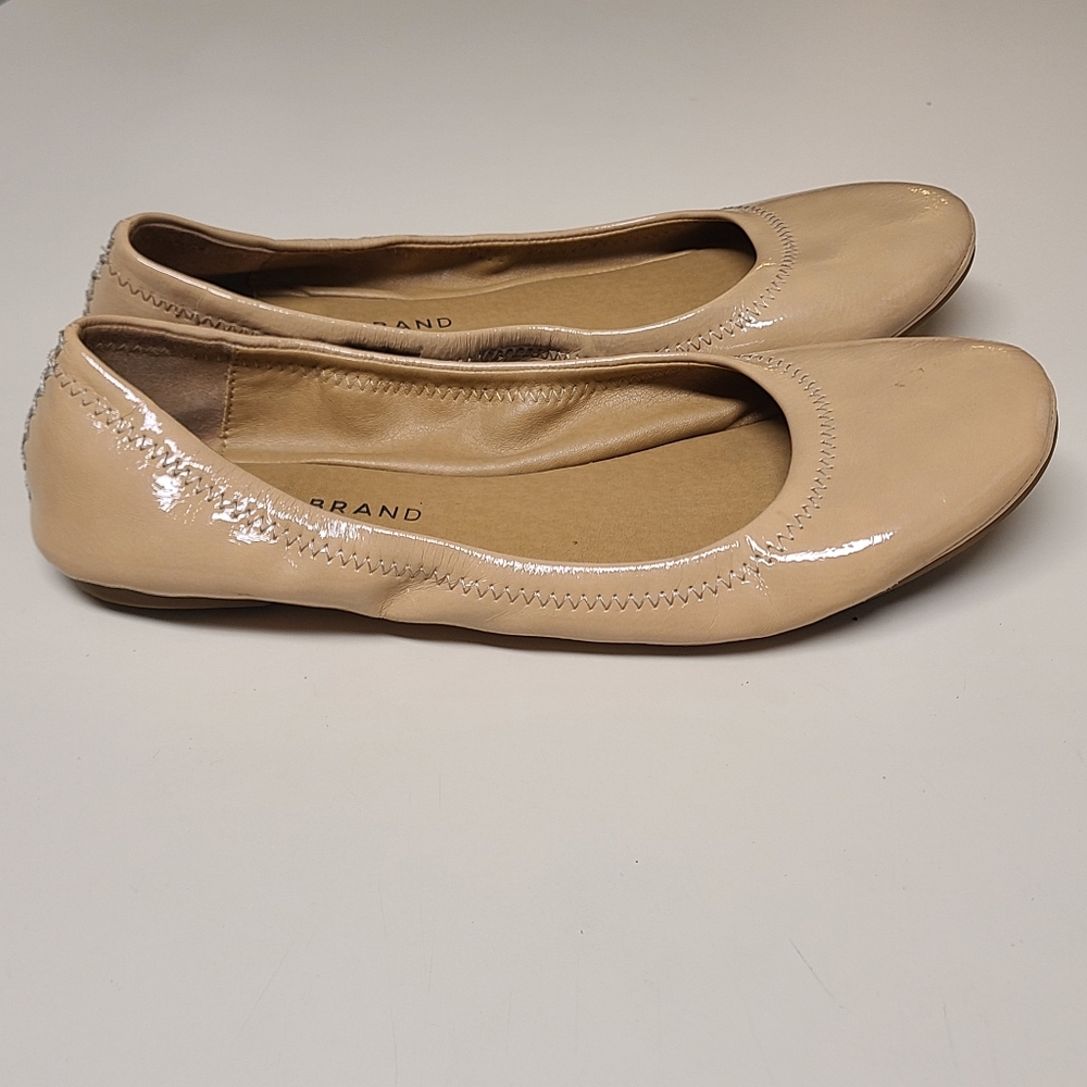 Lucky Brand Emmie patent leather slip on ballet flats size 8 - Picture 5 of 8